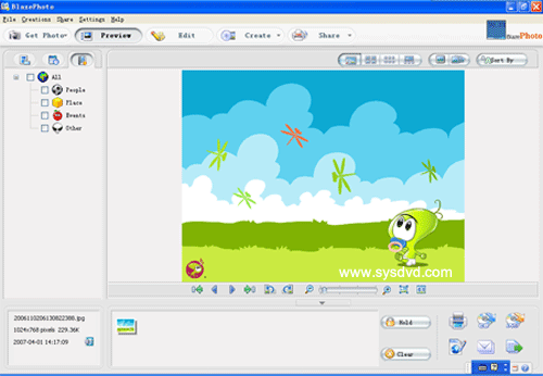 Blaze Photo Professional Screenshot